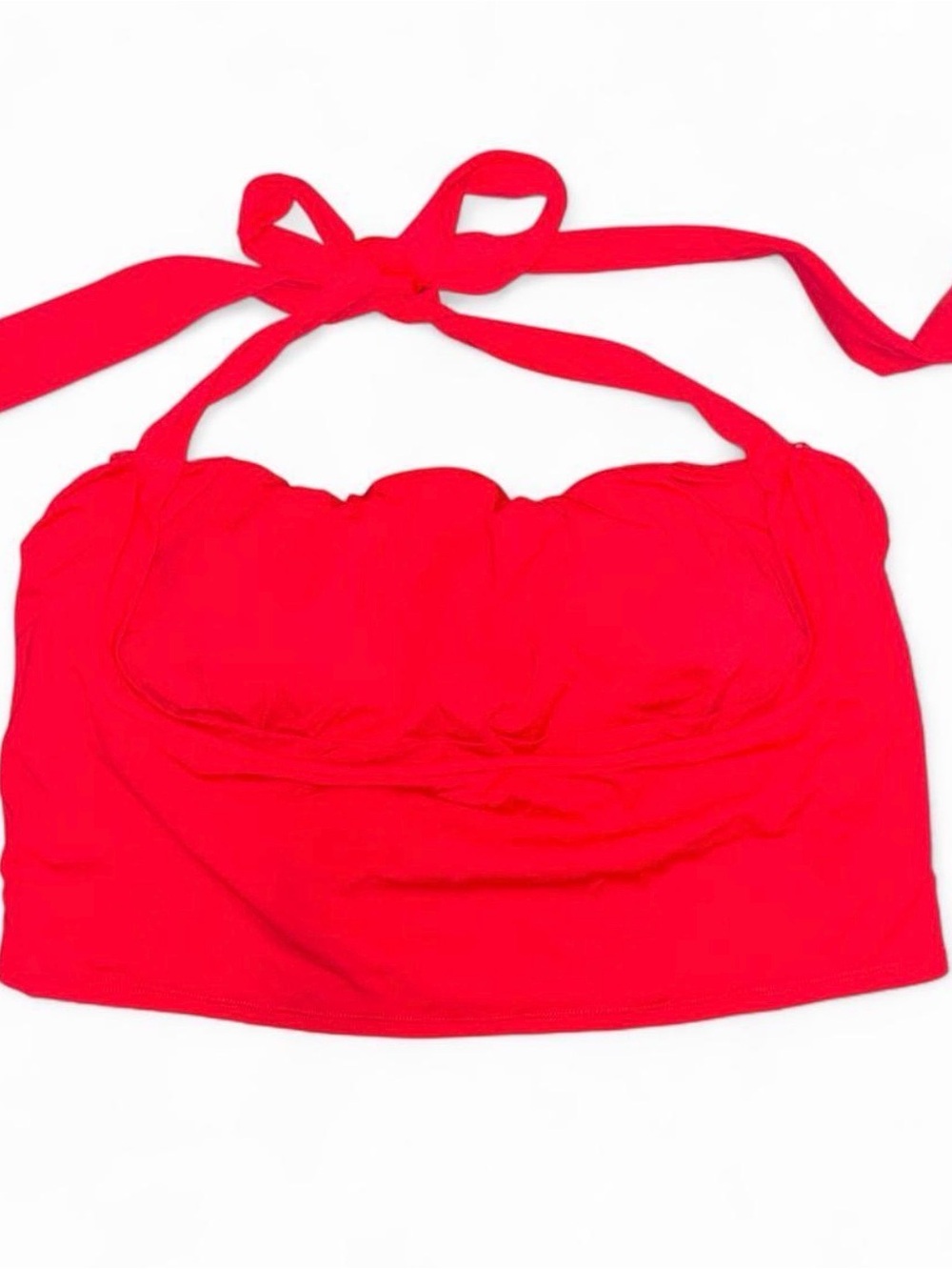 Halara Red Halter Crop Top